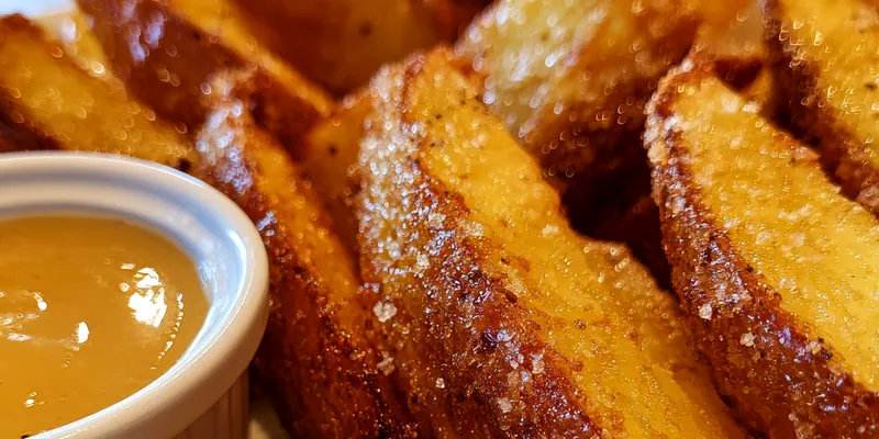 Air Fried Apple Wedges