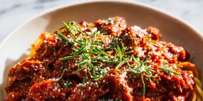 Authentic Italian Bolognese Sauce