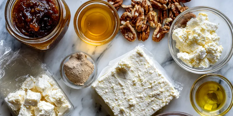 Baked Goat Cheese with Honey and Pecans