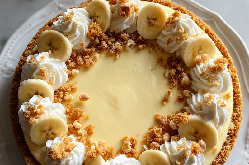 Cooking process for Banana Cream Cheesecake Delight