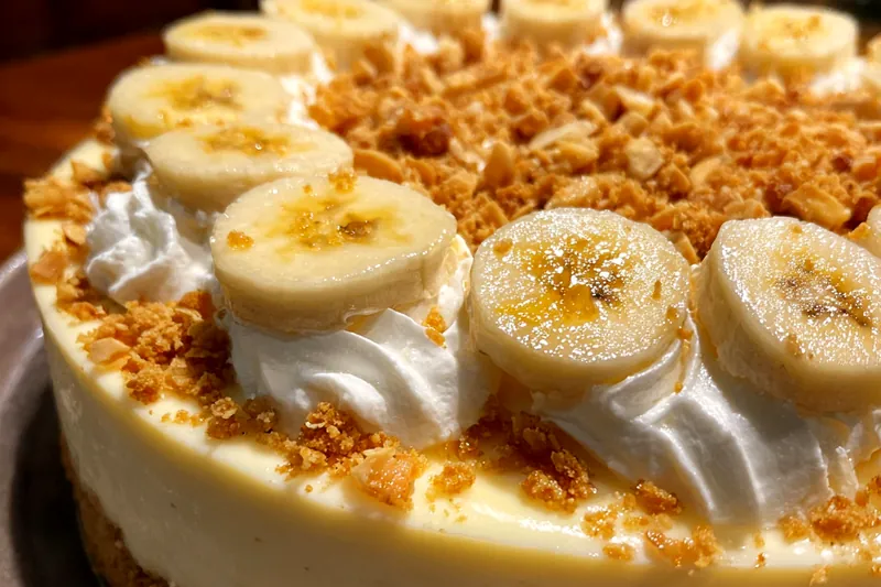 Cooking process for Banana Cream Crunch Delight