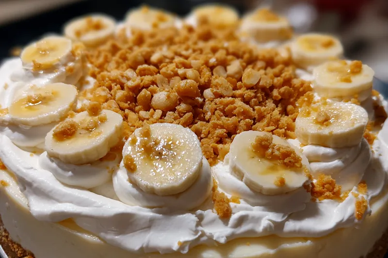 Fresh ingredients for Banana Cream Crunch Delight