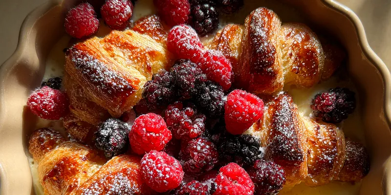 Berry Croissant Bake