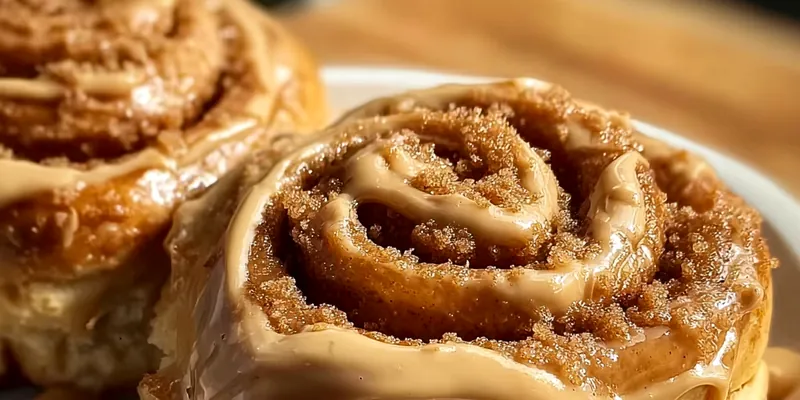 Biscoff Cookie Butter Cinnamon Rolls