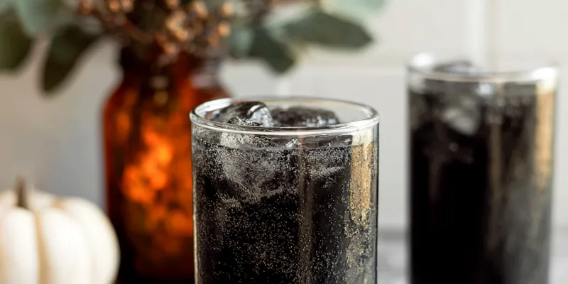 Spooky Black Halloween Lemonade