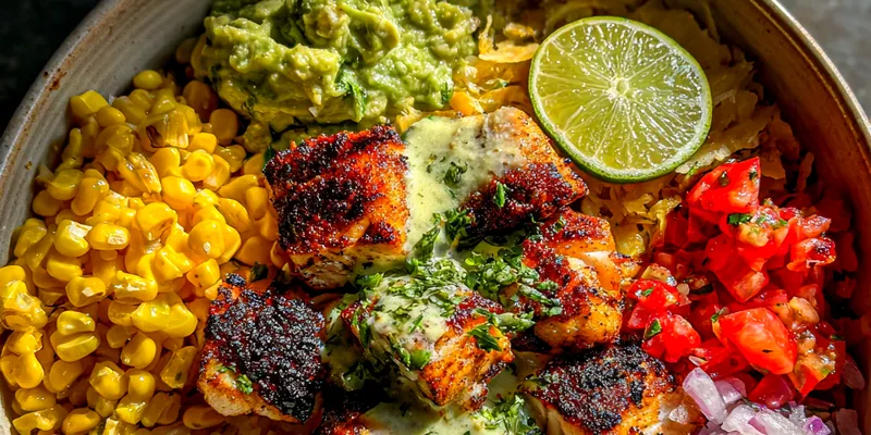 Blackened Fish Taco Bowl