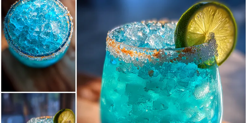 Blue Icy Margarita Delight