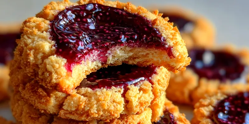 Delicious Blueberry Swirl Cheesecake Cookies served on a plate