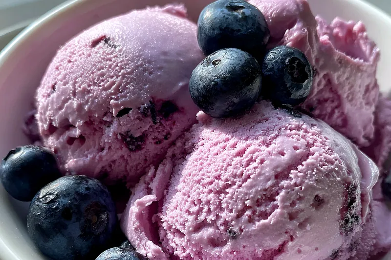 Fresh ingredients for Blueberry Yogurt Delight
