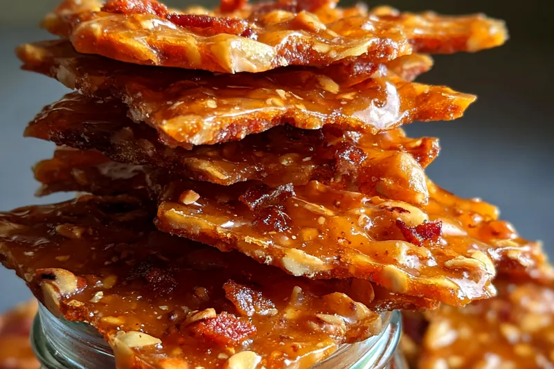Fresh ingredients for Bourbon Bacon Nut Brittle