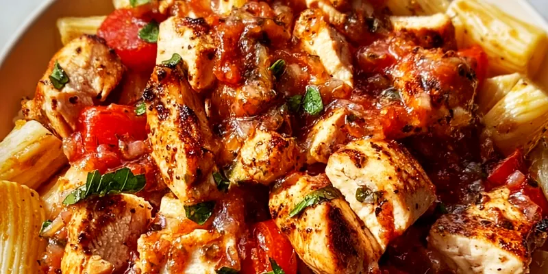 Bruschetta Chicken Pasta