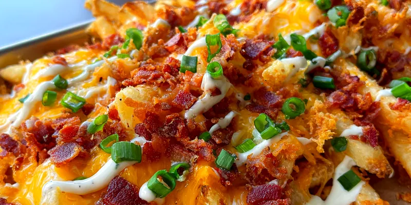 Cheesy Bacon Loaded Fries