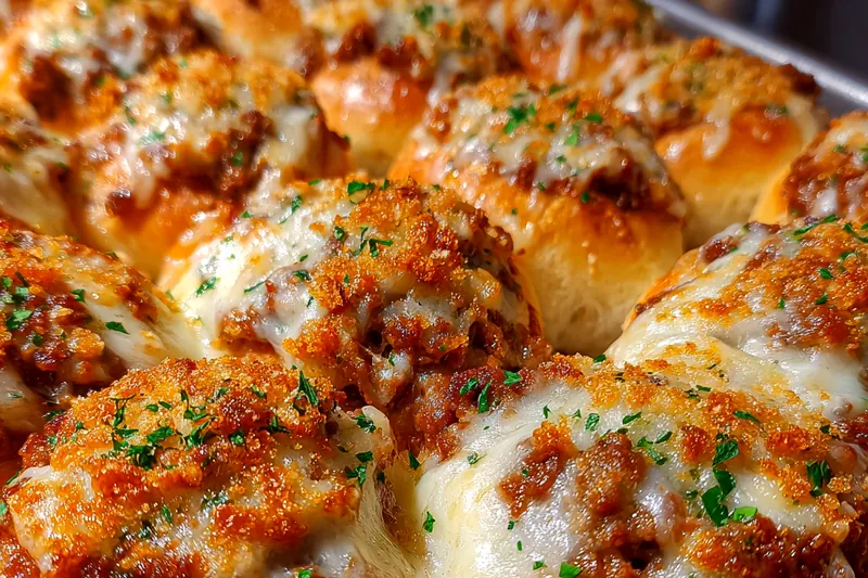 Fresh ingredients for Cheesy Garlic Bomb Sliders