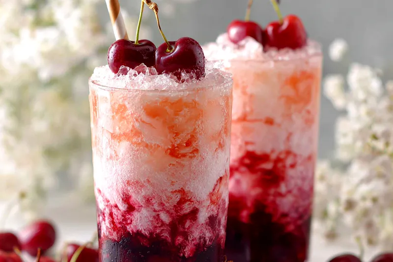 Cooking process for Cherry Infused Milk Tea