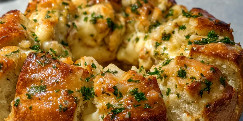 Cheesy Chicken Pull-Apart Bread