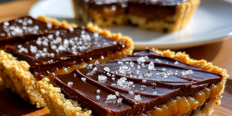 Chocolate Caramel Tart Delight