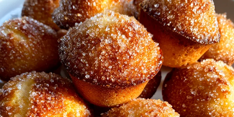 Delicious Cinnamon Sugar Toast Muffins served on a plate