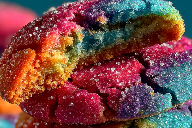 Cooking process for Colorful Sugar Cookies Delight