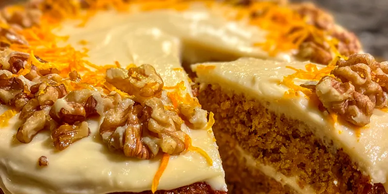 Creamy Carrot Walnut Delight