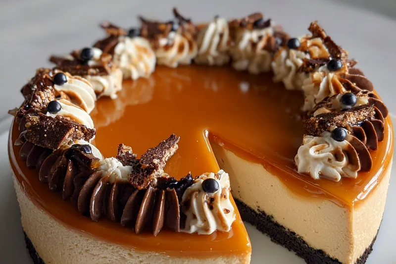 Cooking process for Creamy Espresso Cake Delight