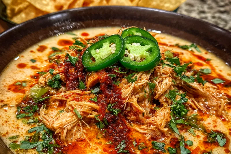 Fresh ingredients for Creamy Jalapeño Chicken Chili