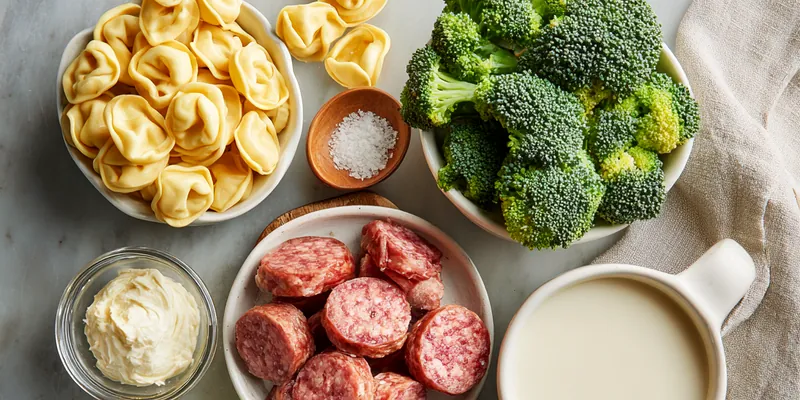 Creamy Sausage Broccoli Pasta