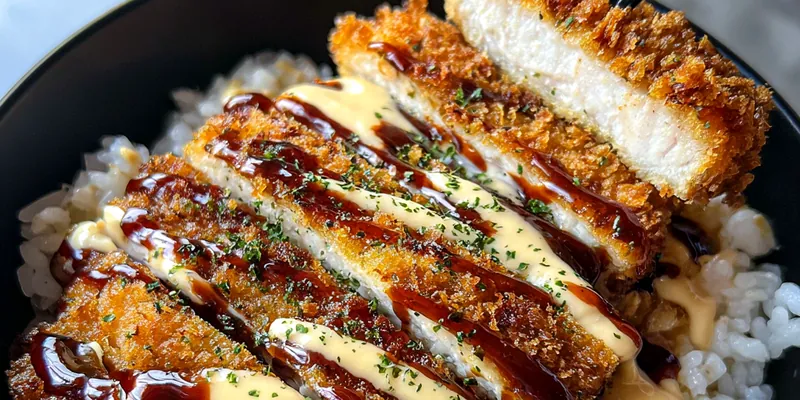 Crispy Breaded Cutlet Bowl