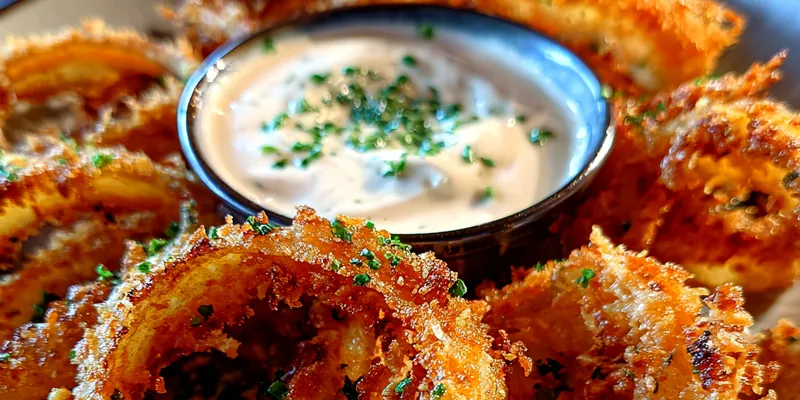 Crispy Onion Ring Chips