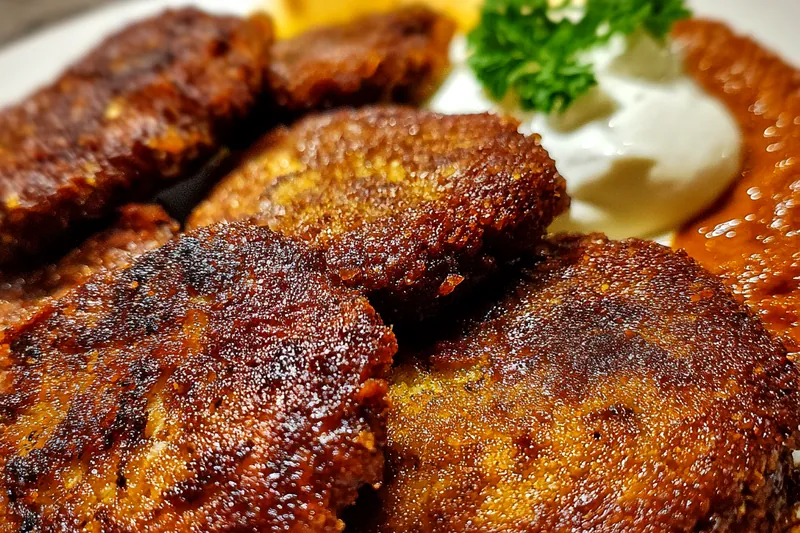 Cooking process for Crispy Fried Potato Pancakes