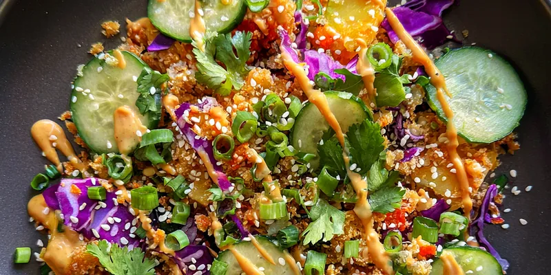 Crispy Rice Salad