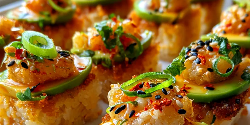 Crispy Salmon Rice Bites