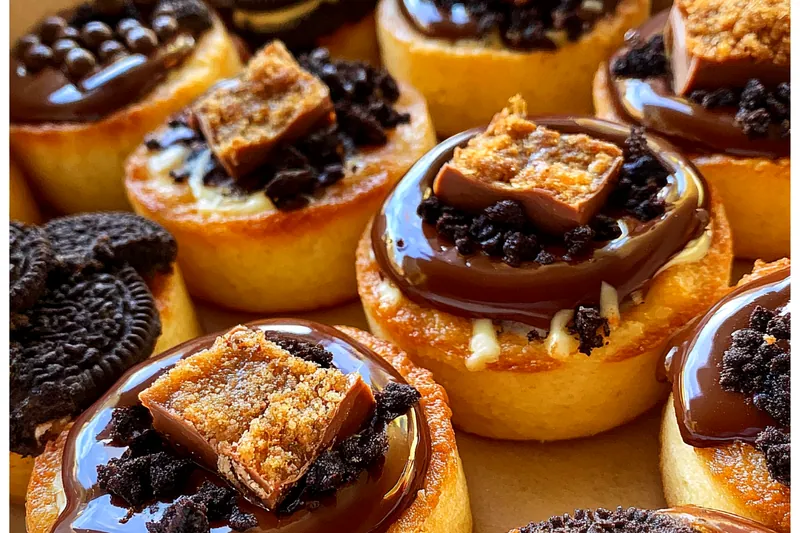 Fresh ingredients for Decadent Chocolate Pastry Collection