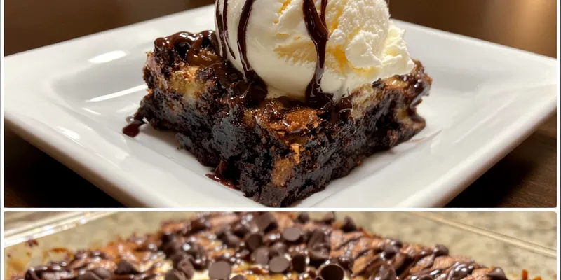 Delicious Decadent Chocolate Peanut Butter Dessert served on a plate