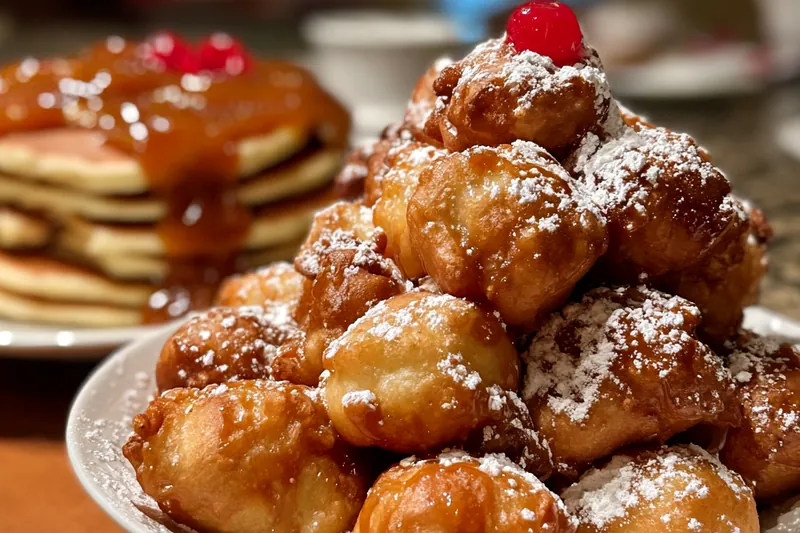 Fresh ingredients for Easy Funnel Cake Bites