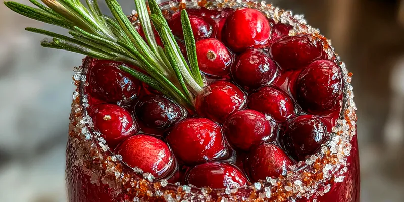 Festive Holiday Margarita