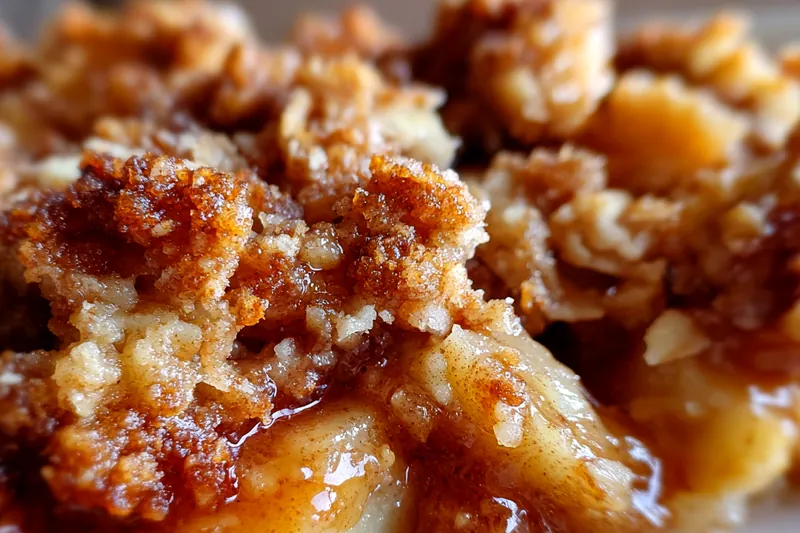 Fresh Gala apples and baking ingredients