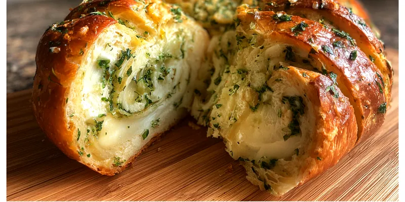 Garlic Herb Swirl Bread