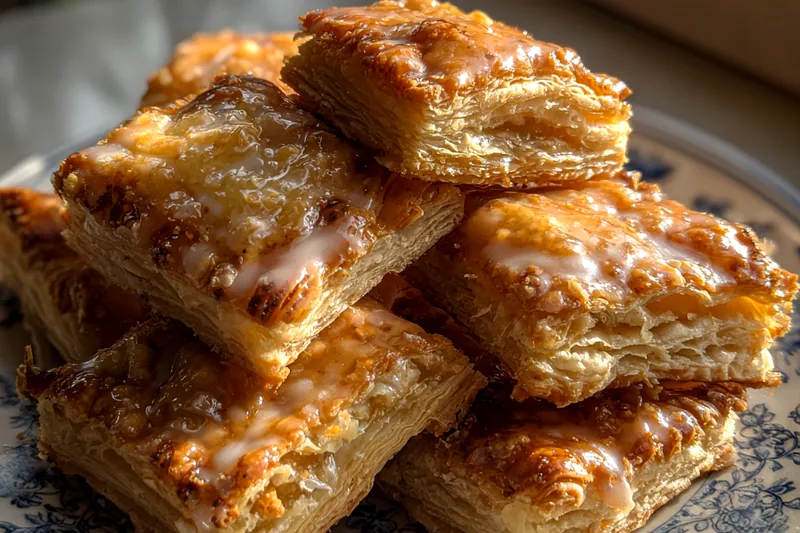 Fresh ingredients for Glazed Buttermilk Pastry Squares