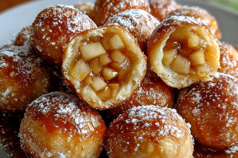 Fresh ingredients for Golden Apple Pastry Bites