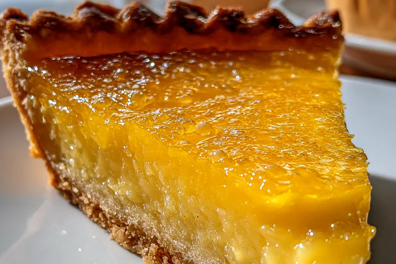 Cooking process for Golden Honey Whiskey Pie