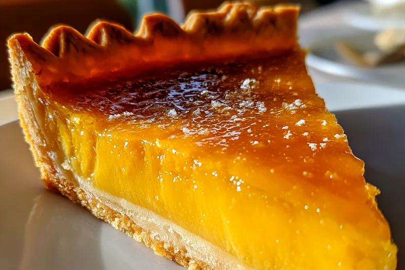 Fresh ingredients for Golden Honey Whiskey Pie