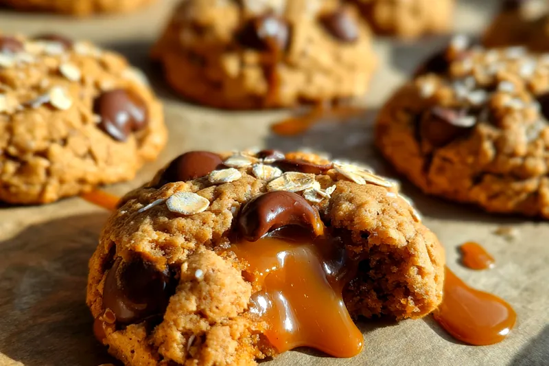 Fresh ingredients for Gooey Chocolate Chip Cookies