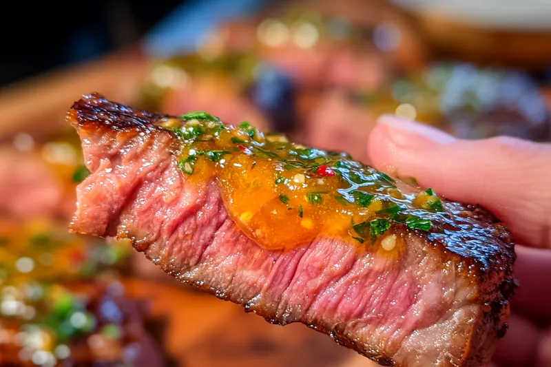 Cooking process for Grilled Butter Steak