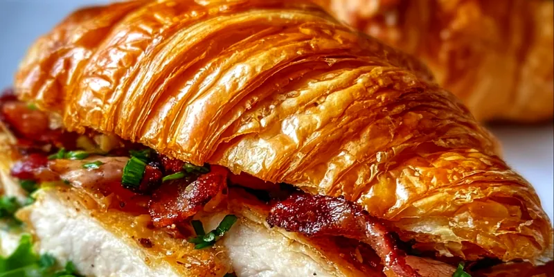 Grilled Chicken Croissant Sandwich