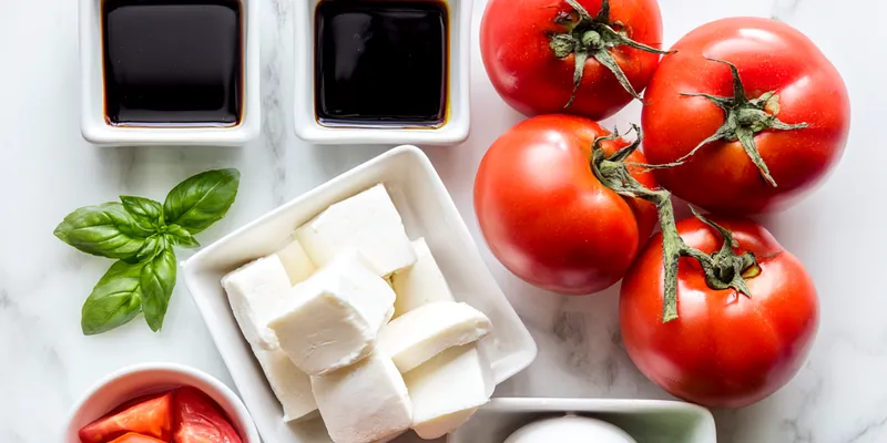 Halloween Caprese Salad