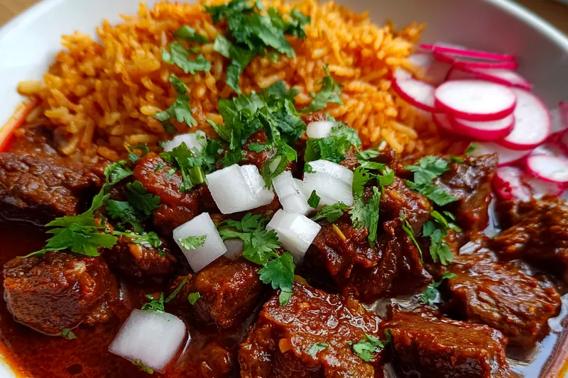 Cooking process for Hearty Beef Stew Bowl