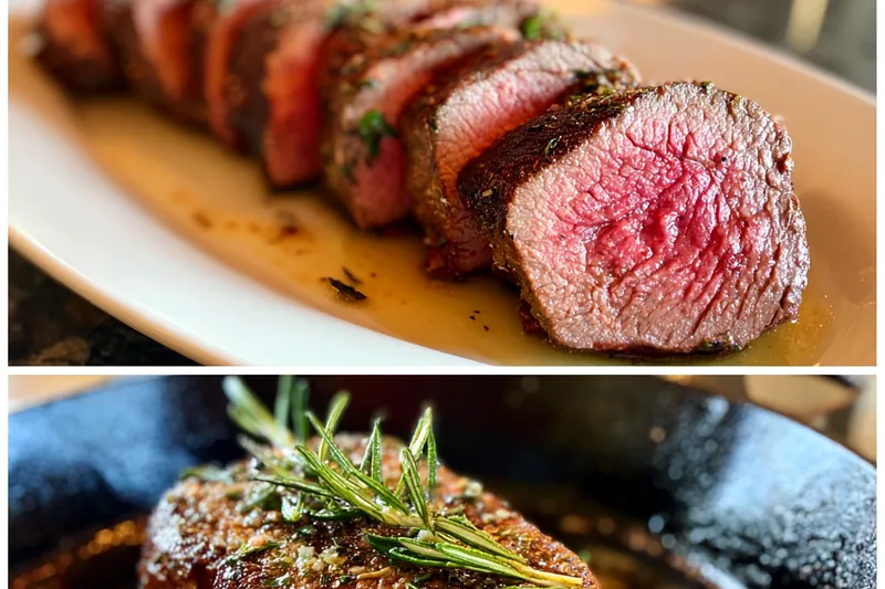 Fresh ingredients for Herb Garlic Beef Tenderloin