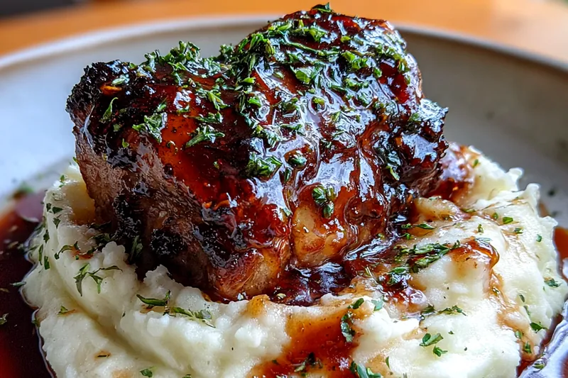 Cooking process for Herb Glazed Chicken Delight