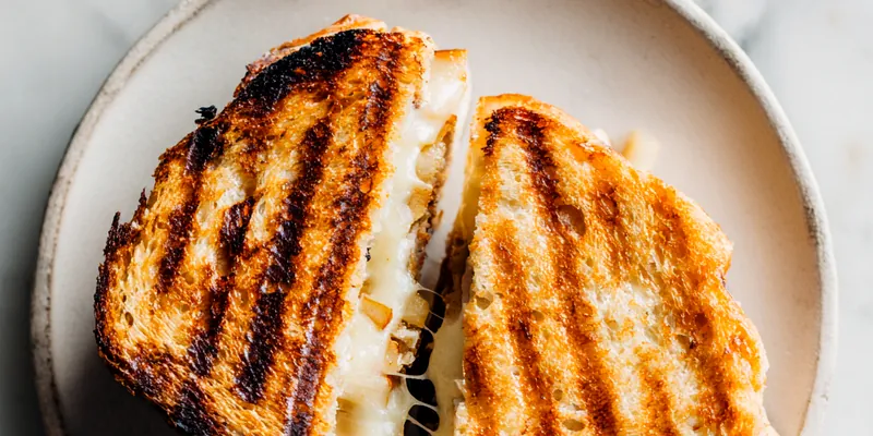 Herb-Roasted Chicken Grilled Cheese Sandwich