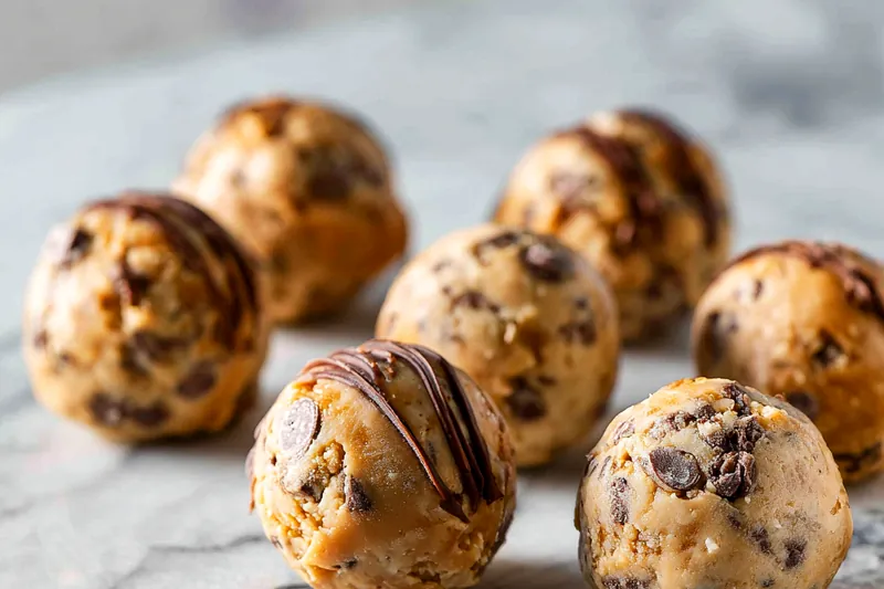 Ingredients laid out for frozen yogurt bites